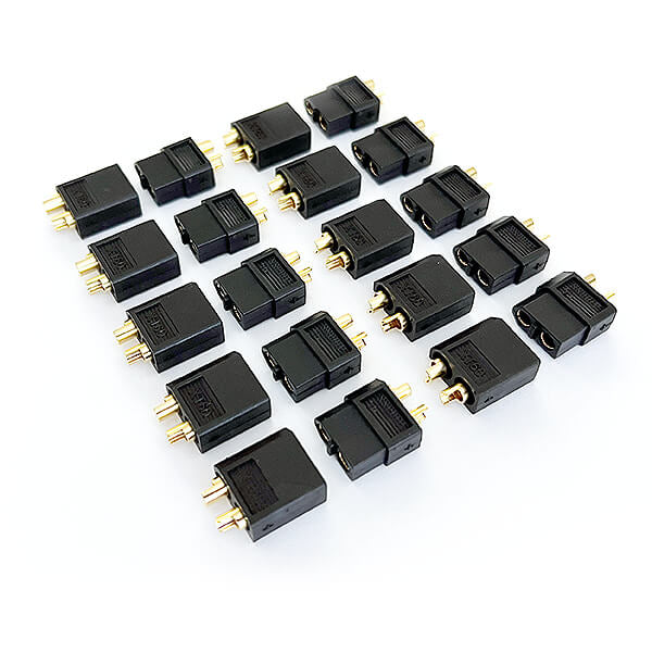 ET0797BK ETRONIX XT-60 CONNECTOR (MALE/FEMALE) 10 PCK BLACK