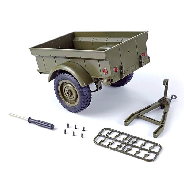 EZ-PJ-GB7015 E-ZEE RC WILLYS JEEP TRAILER