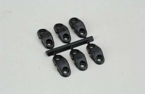 SL015 Saddle Clamp Black/8SWG (6PK)