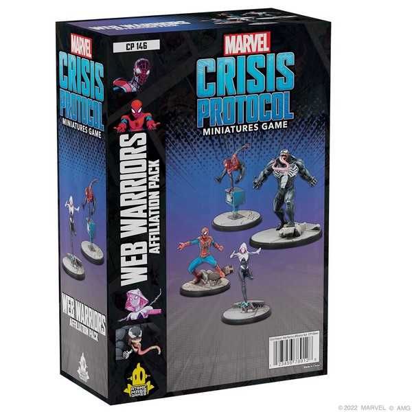 FFGCP146 Marvel Crisis Protocol: Web Warriors Affiliation Pack