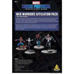 FFGCP146 Marvel Crisis Protocol: Web Warriors Affiliation Pack