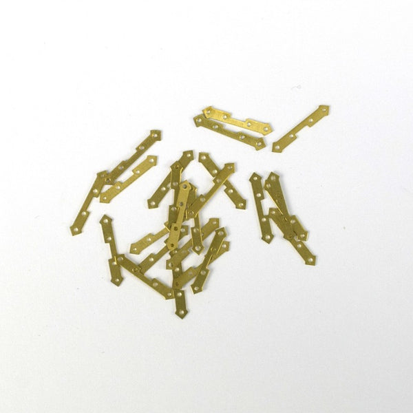 AL28114 Artesania Latina Flat Hinge in Brass 20pcs