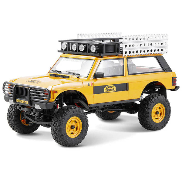 FMS12481RTRYL FMS 1/24TH RANGE ROVER FIRST GENERATION RTR YELLOW