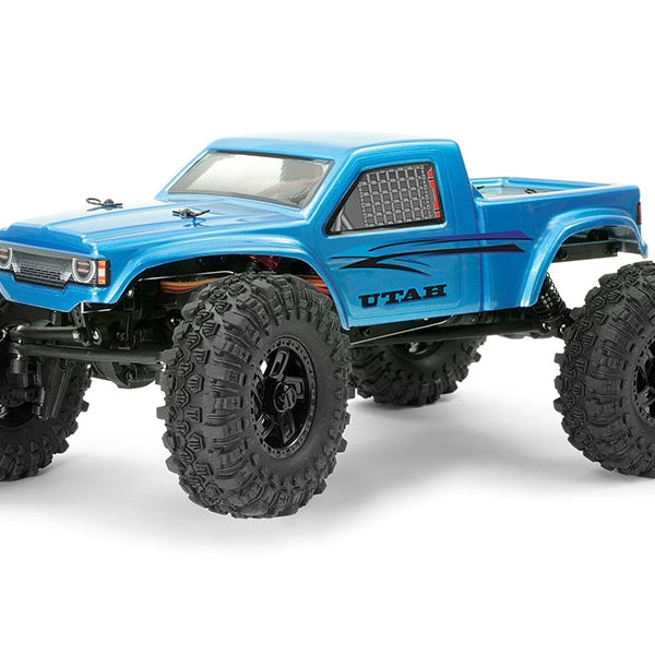FTX5487BL FTX Utah 1:18 Brushless Competition Low Profile RTR Crawler - Blue
