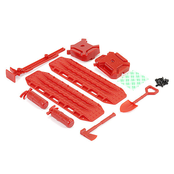 FTX9947 FTX OUTBACK GEO 4X4 OPTIONAL SCALE BODY + RACK ACCESSORIES