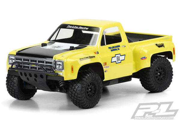 PL3510-00 PROLINE 1978 CHEVY C-10 RACE TRUCK CLEAR BODY SLASH/SC10