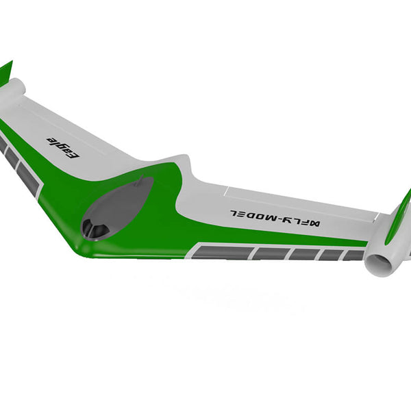 XF115P-G XFLY EAGLE 40MM EDF FLYING WING WITHOUT TX/RX/BATTERY/GYRO - GREEN