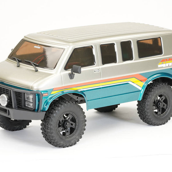 FTX5483MG FTX OUTBACK MINI XP 1:18 EVO VAN TRAIL RTR METAL GREY