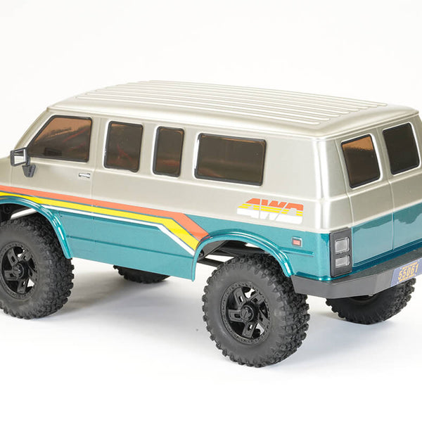 FTX5483MG FTX OUTBACK MINI XP 1:18 EVO VAN TRAIL RTR METAL GREY