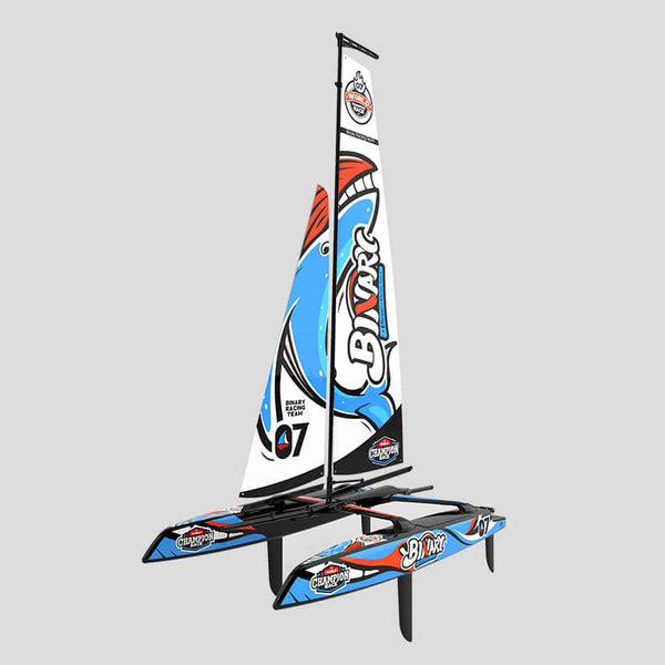 JY8807V3 JOYSWAY BINARY V3 CATAMARAN SAILBOAT RTR W/SMART SAIL TECH