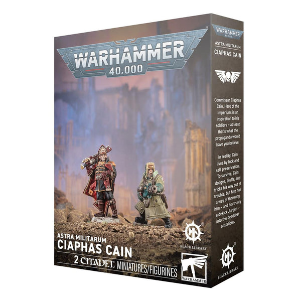 47-92 Warhammer 40,000 - Astra Militarum - Ciaphas Cain and Jurgen