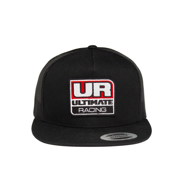 UR9053 ULTIMATE ORIGINAL SNAPBACK CLASSIC TRUCKER CAP BLACK