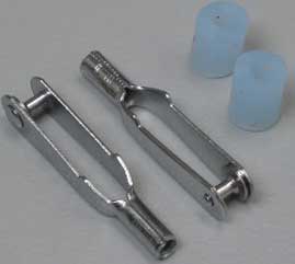 GPMQ3790 GREAT PLANES THREADED STEEL CLEVIS 2-56 2pc