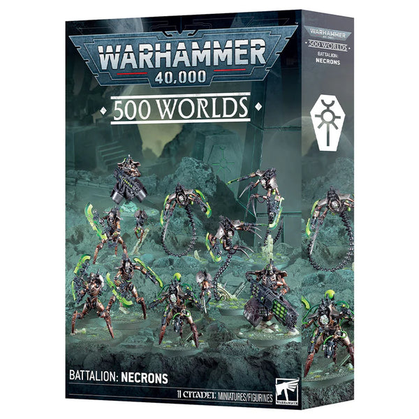 49-51 Warhammer 40k 500 Worlds Battalion: Necrons