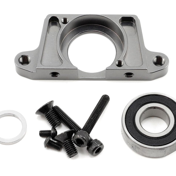 87559 HPI HD Aluminium Spur Gear Mount (Gunmetal)