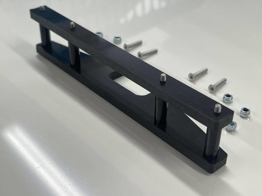 KAMTEC Straight Front Bumper Stock Car 1300 Mini Black