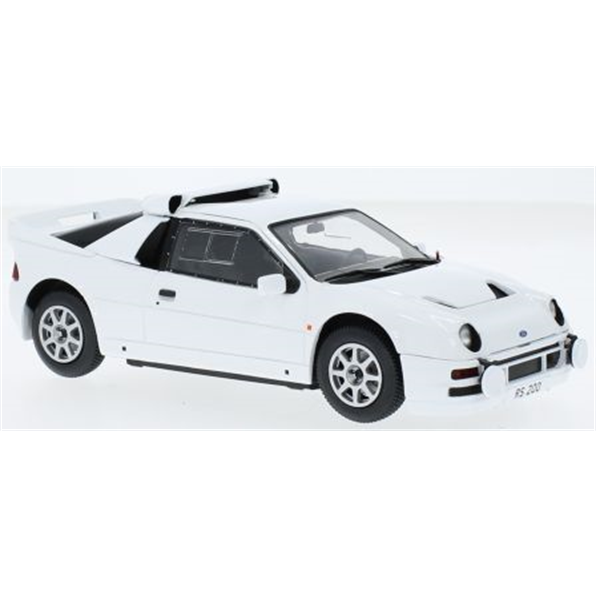 WHI 124211 Ford RS 200 White 1984