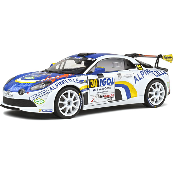 SOL 1801608 Alpine A110 RGT Rallye Du Touquet 2020 Delecour #30