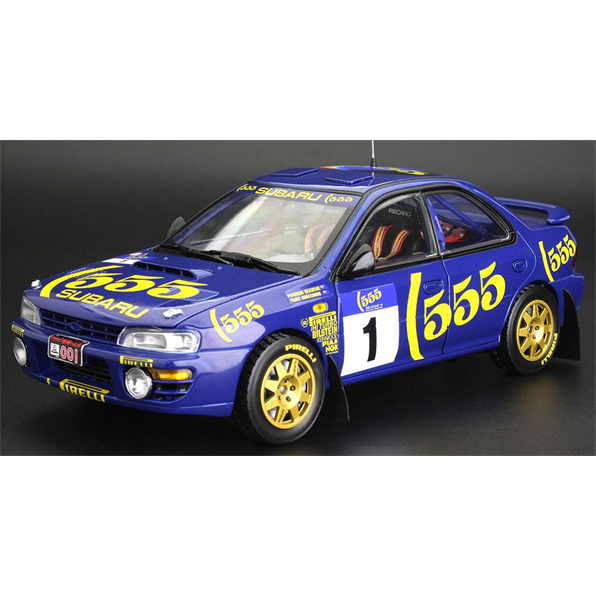 H5526 SUNSTAR Subaru Impreza 555 #6 Burns/Reid 2nd 555 Hong Kong Beijing Rally 1994 (999pcs)