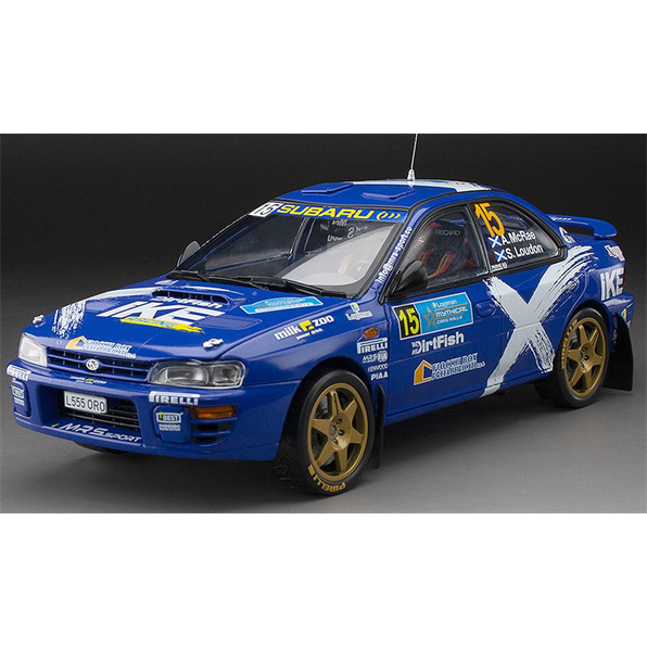 H5529 SUNSTAR Subaru Impreza 555 #15 A.McRae/S.Loudon Logiman Mythical Cars Rally 2023 (999pcs)