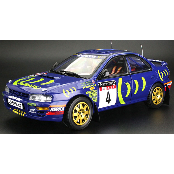 H5523 SUNSTAR Subaru Impreza 555 #4 McRae/Ringer Winner RAC Rally 1995 (Limited Edition 999pcs)