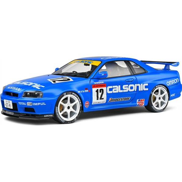 SOL 1804307 Nissan GT-R (R34) Streetfighter Calsonic Tribute Blue 2000