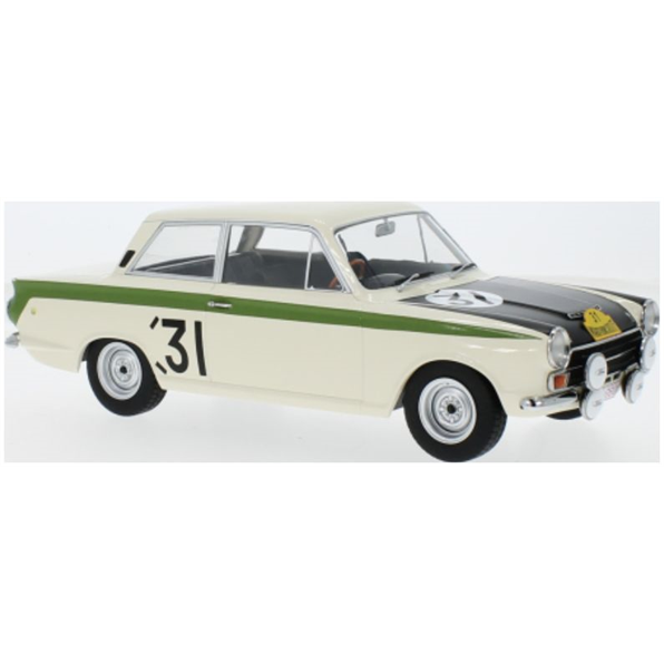 MCG 18436  Lotus Cortina MK I #31 Marathon de la Route J.Ickx/G.Staepelaere (RHD)