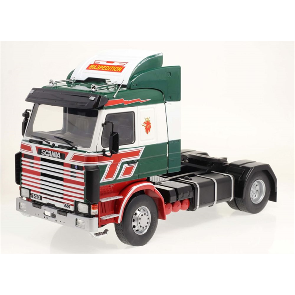 MCG 18239 Scania 143 Topline Green/Red Bilspedition 1987