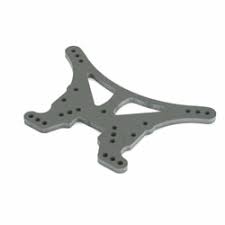 LOSA2206 XXX4 REAR SHOCK TOWER (MACHINED GRAPHITE)