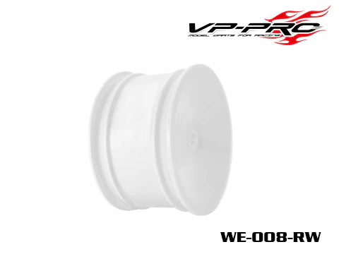WE-008-L VPPro 1/10 Electric Dish Wheel White for Losi 2wd/4wd Rear