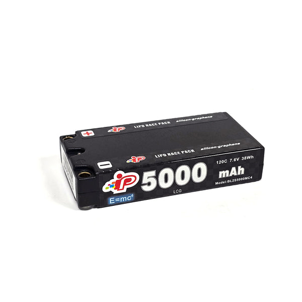 IPBL2S5000MC4 Intellect LiPo LiHV 5000mAh 2S 20mm Shorty 7.6v