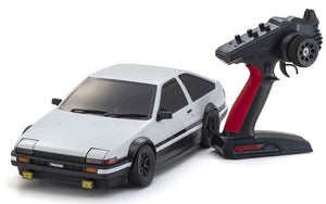 K.34501B Kyosho Fazer D2 Toyota Sprinter Trueno AE86 White 1:10 Drift Readyset