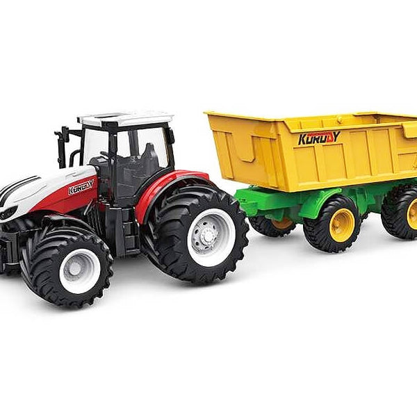 K-6643K Korody RC 1:24 Tractor with Tipping Trailer