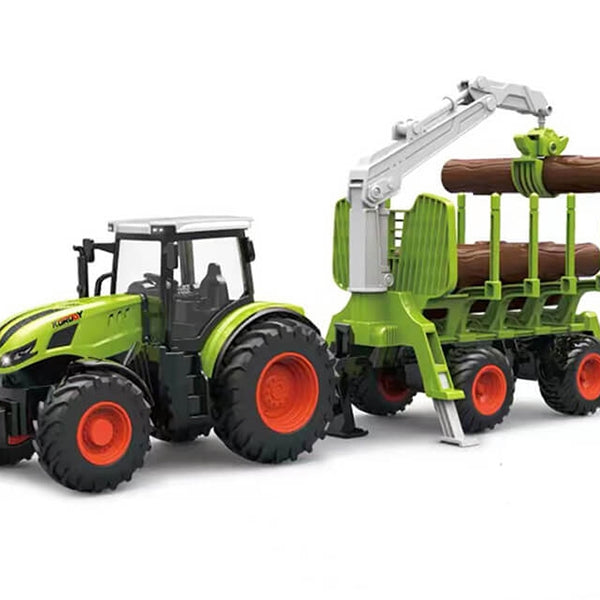 K-6648 Korody RC 1:24 Tractor Log Grabber with Trailer
