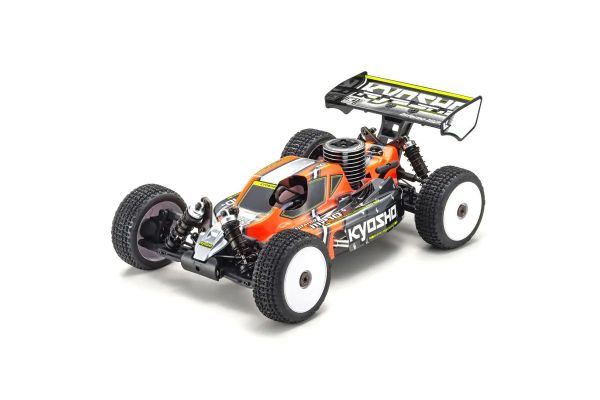 K.33025T1B Kyosho Inferno MP10 1:8 RC Nitro Readyset T1 Red (KE21SP Engine)