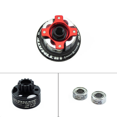 UR0643-B10 ALU COMPAK 4 PRO CLUTCH B10 w/ Z13 CLUTCH BELL & BEARINGS
