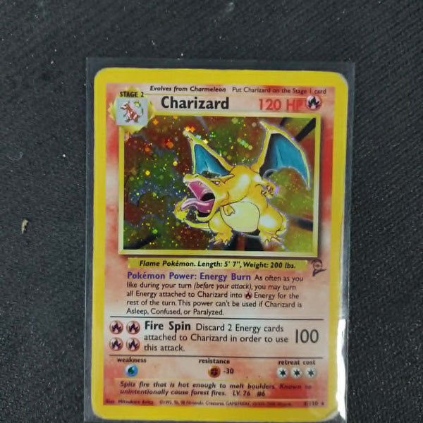 Charizard, Base Set 2, 4/130 HP
