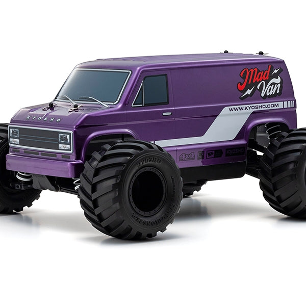 K.34412T2B Kyosho Mad Van Fazer Brushed Readyset - Purple