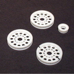 LOSA3211 XXXS PULLEY SET (FRONT/REAR/IDLER)