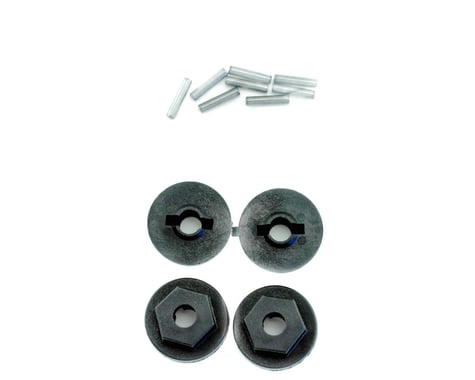 LOSB3508 LST/AFTERSHOCK WHEEL HEX & DRIVE PINS (4)