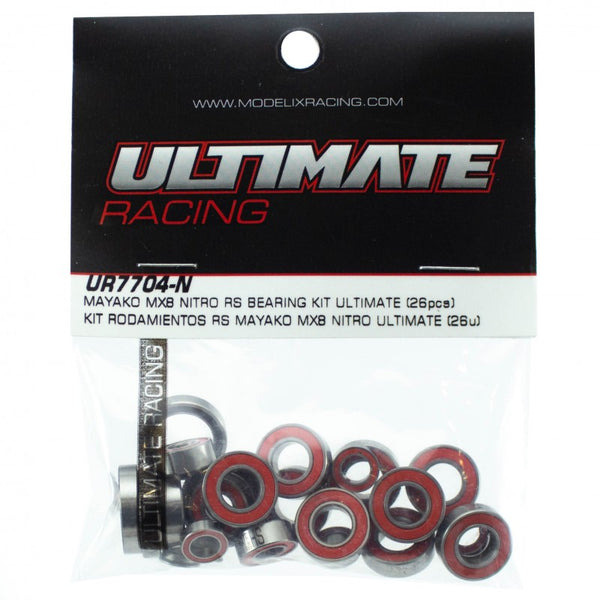 UR7704-N MAYAKO MX8 NITRO RS BEARING KIT ULTIMATE (26PCS)