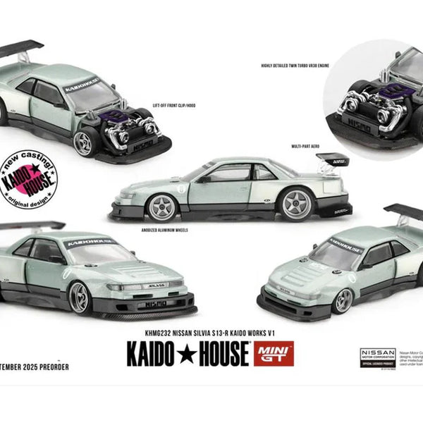 MGTKHMG232 Nissan Silvia S13-R Kaido Works V1