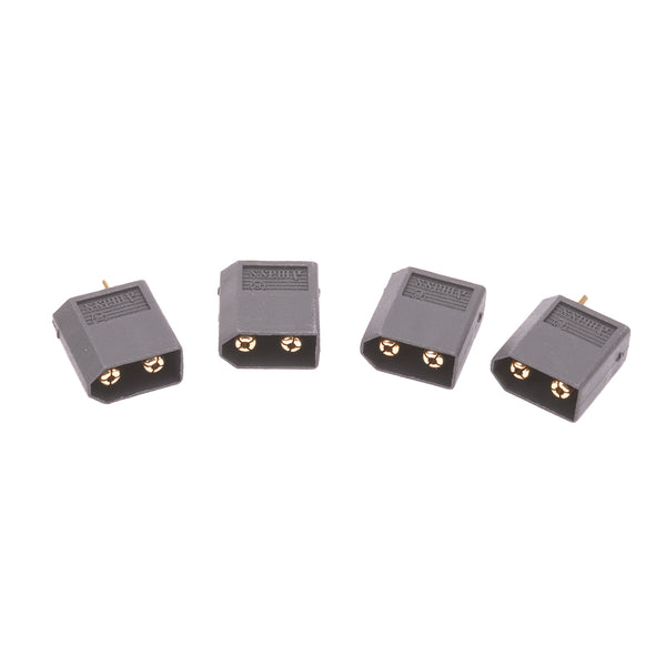 MK2980MBK MONKEY KING XT60 PLUG MALE ONLY BLACK - 4PCS