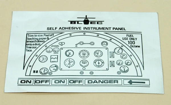 SL045 SLEC INSTRUMENT PANEL 1/5 SCALE