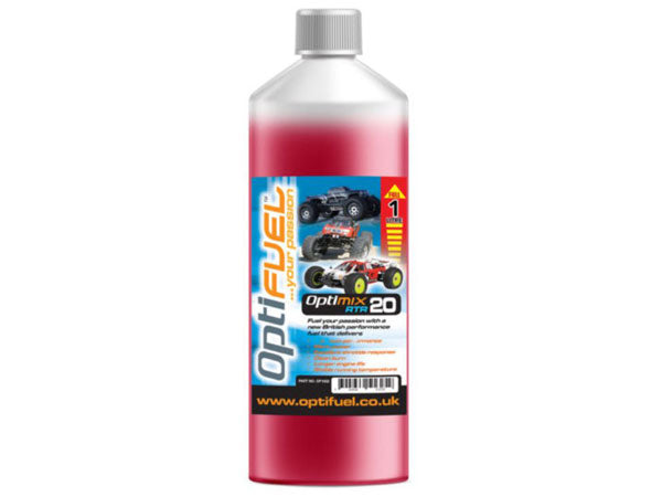 OP1004 Optifuel Optimix Rtr 20% Nitro Car Fuel 1 Litr