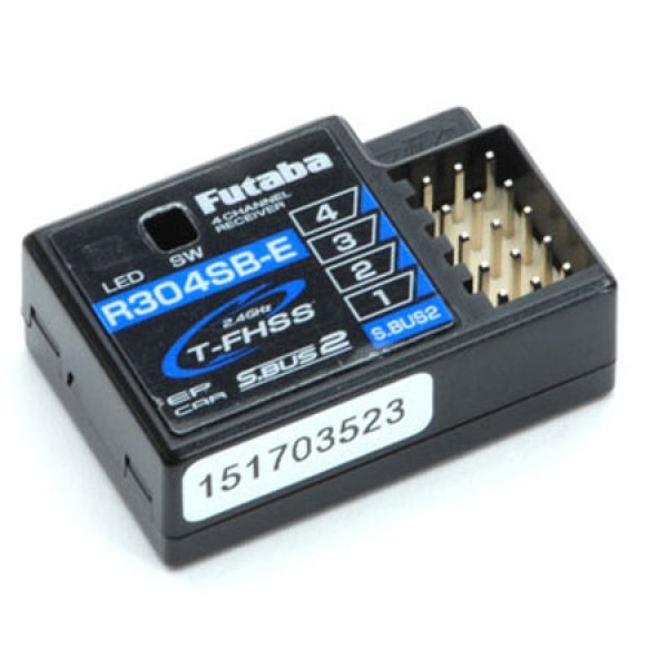 FUT05102601-3 Futaba R304SB-E - 4 Channel Rx T-FHSS 2.4GHz (Electric)