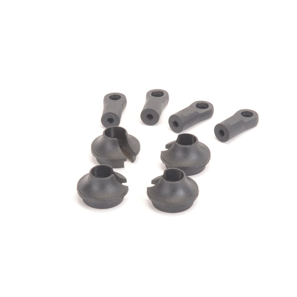 PCH0008 NANDA SHOCK SPRING RETAINER AND ROD END 4 PCS