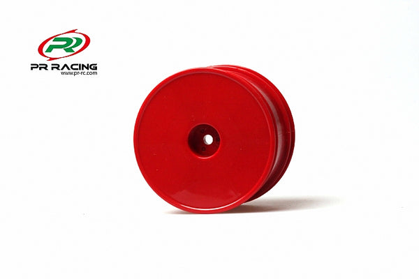 66401526 PR Racing Wheels Rear - Red (2pcs)