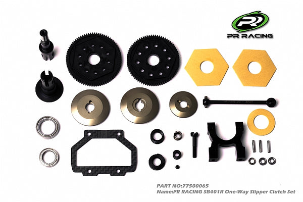 77500065 - PR RACING SB401R One-Way Slipper Clutch Set (1)