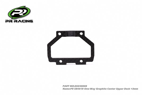 20240008 PR SB401R One-Way Graphite Center Upper Deck